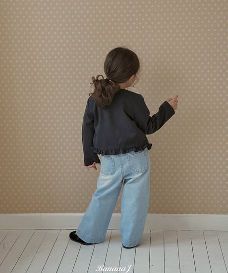 即納 banana.j Signature denim pants