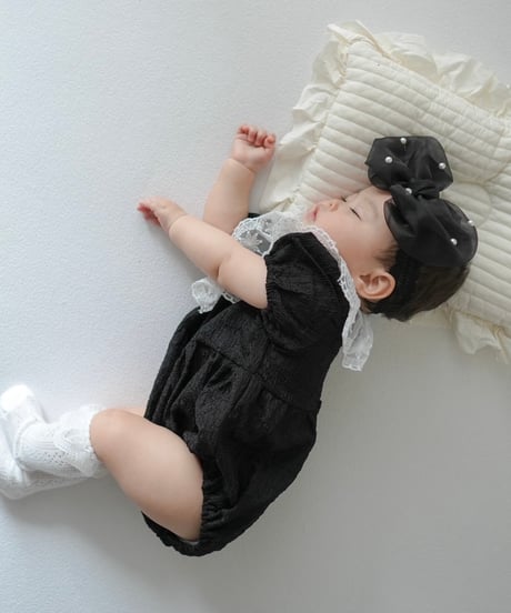 即納Emily Lace Collar Romper