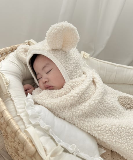 即納Bear  boa bonnet