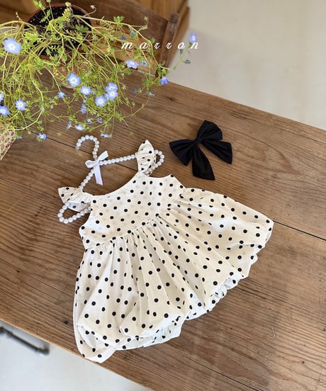 予約 marron Bubble one-piece