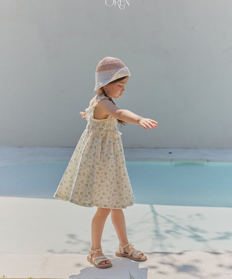 予約 OREN Rose Terry One Piece