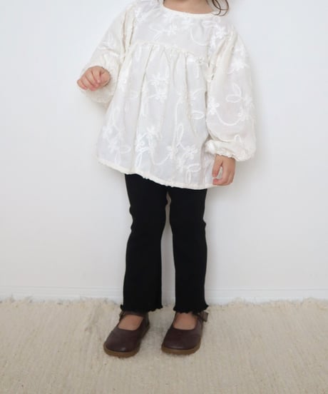 即納80-120cm mellow lib flare pants