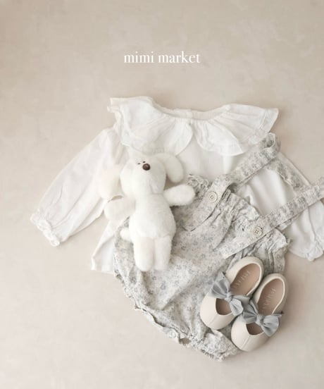 即納 mimi market Big Collar blouse