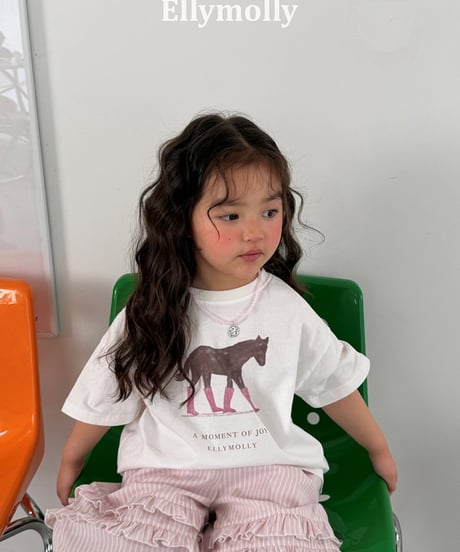 予約Elly Molly Blush pony T-shirt(ママとお揃い)