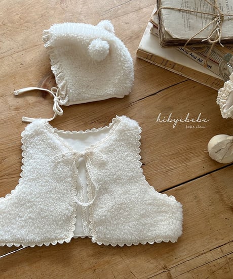 即納hibye snow flower bonnet