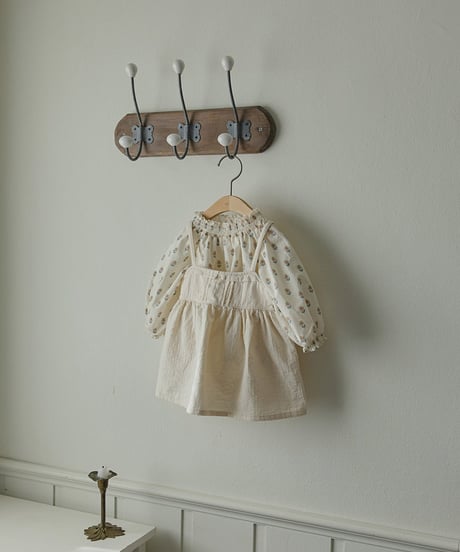 即納mini beige   Smoke blouse