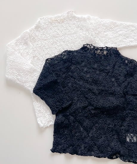 即納Baby Sheer Lace tee