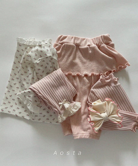 即納 aosta Camellia Leggings