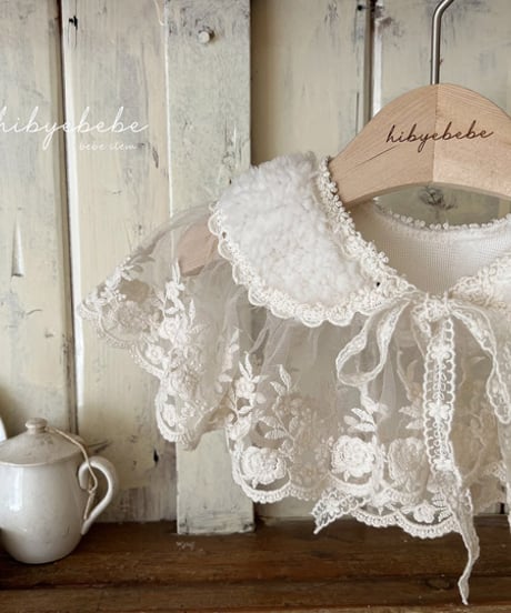 即納boa lace cape