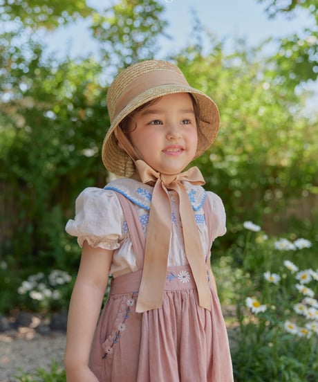 予約 OREN Chouette Ribbon Straw Hat