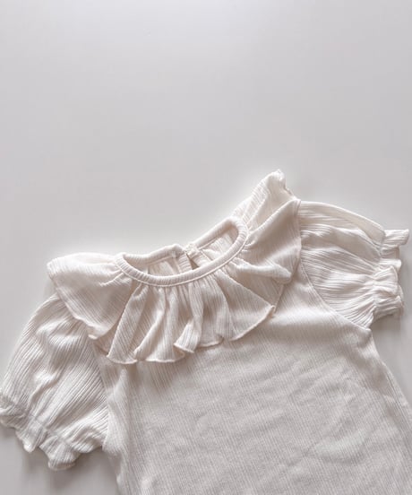 即納mimi market Komo collar tee