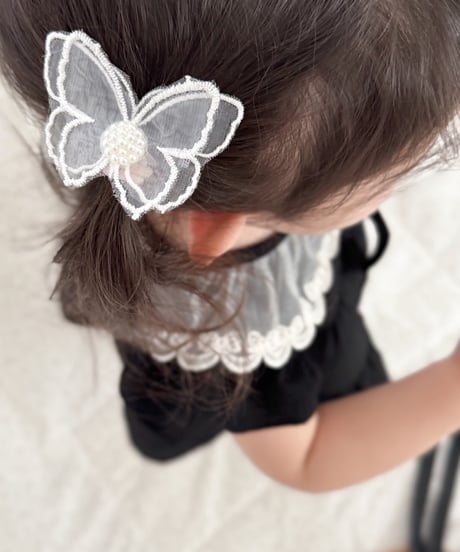 即納lace ribbon hair tie set