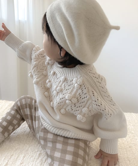 即納pokopoko  knit