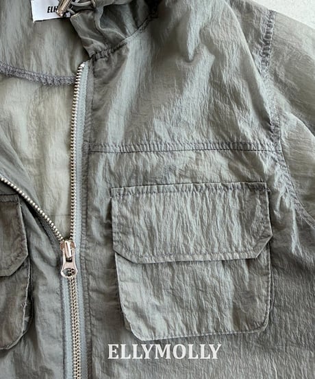 予約Elly Molly Sheer windbreaker (袋付)