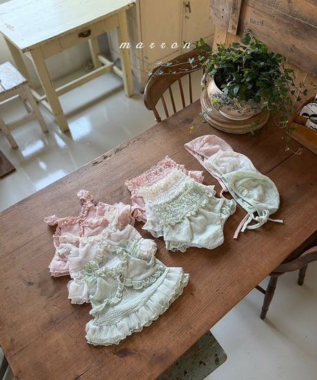 予約 marron Charming swimming suit
