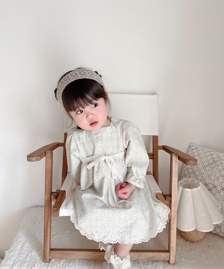 即納 punching lace headband