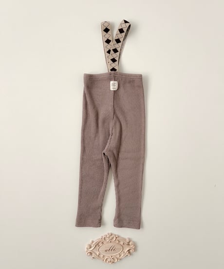 即納 Coco suspender leggings