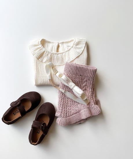 即納mix knit  bloomers