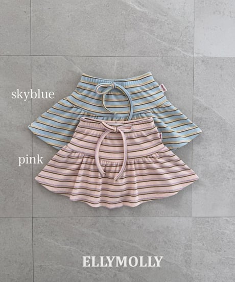 予約Elly Molly Sky frill skirt
