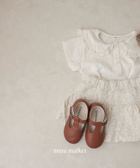 即納mimi market Moel collar blouse