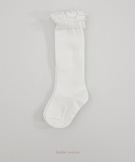 即納bebe nine frill half socks set