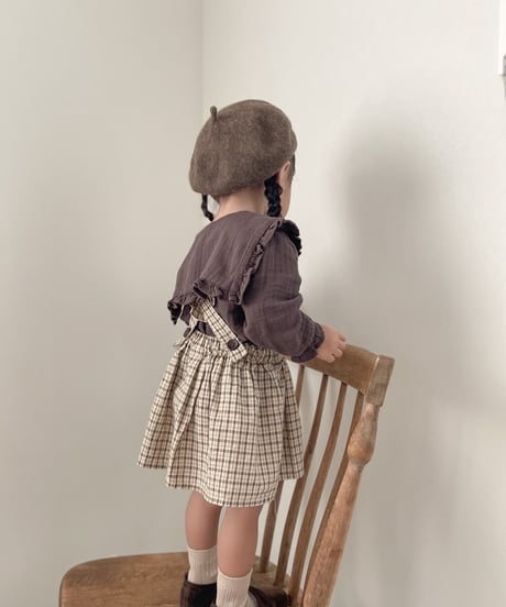 即納Check one-piece