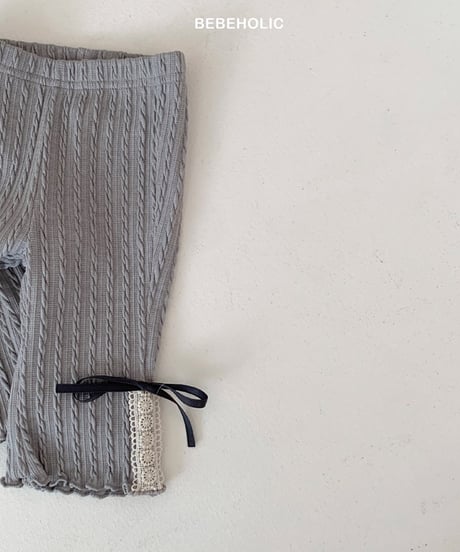 即納 Lace boots cut pants