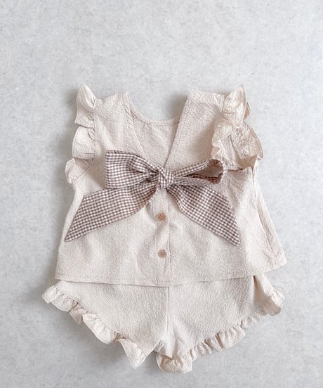 即納 Lovely Ribbon Frill Set