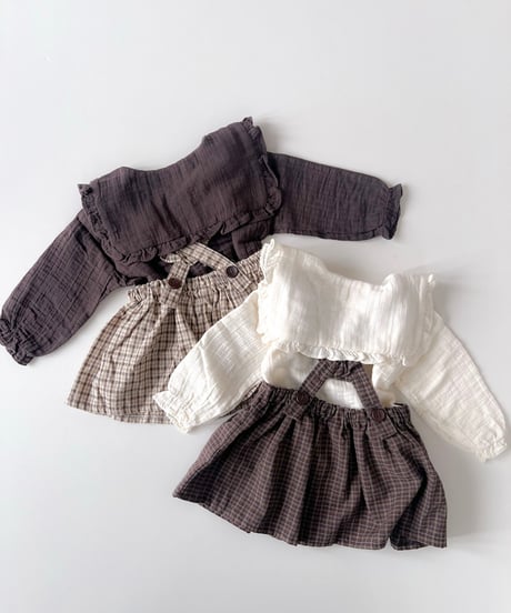 即納Check one-piece