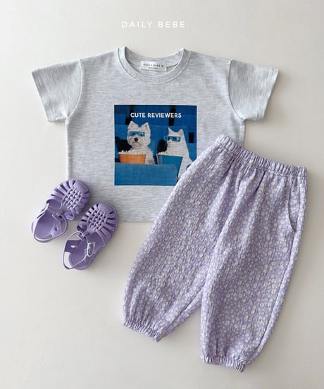 即納 daily bebe Little Friends Tee