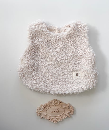 即納 valubebe Baby sheep vest(bebe)