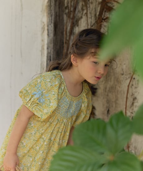 予約 OREN Solara Smocking Dress
