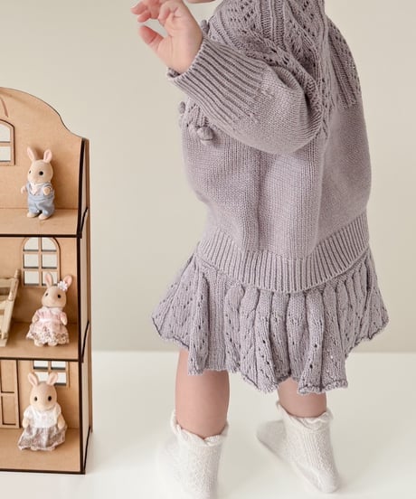 即納pokopoko  knit