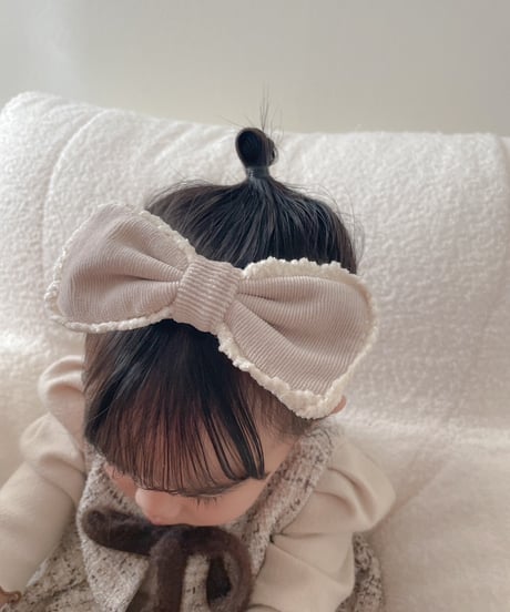 即納velours golge hair band