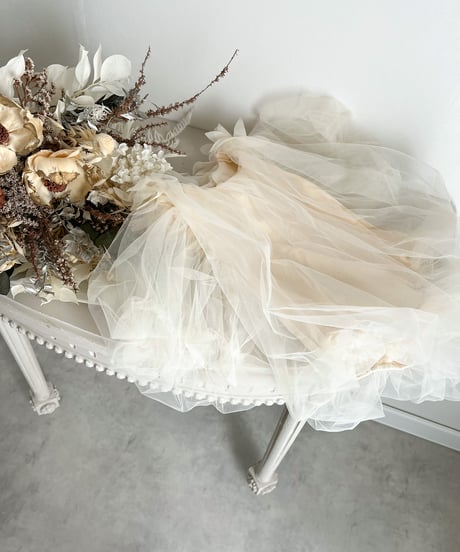 即納Fairy tulle rompers