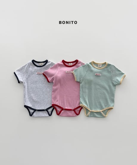 即納 bonito Baby Ribbed Rappa Suit