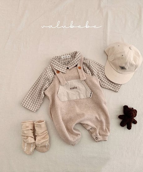 即納 Bani check kara shirt