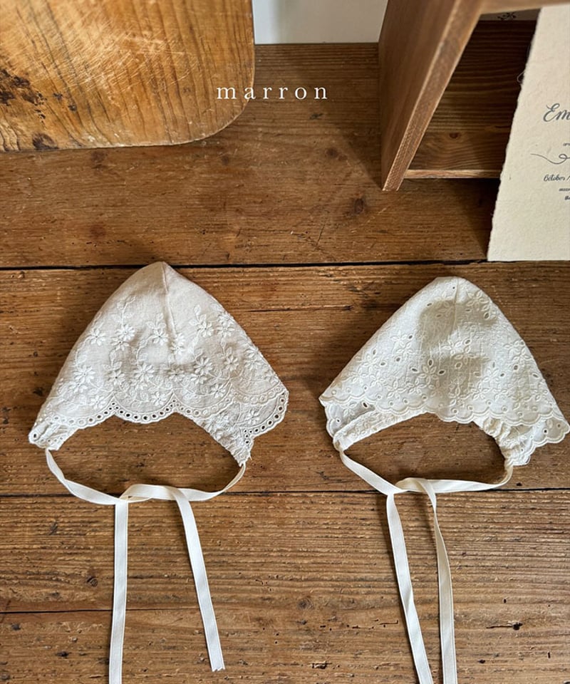 即納Lace bonnet | alli. 即納Lace bonnet | alli.