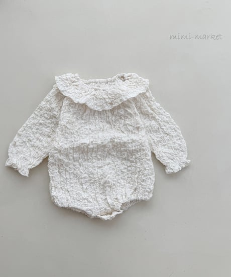 即納wrincle rompers
