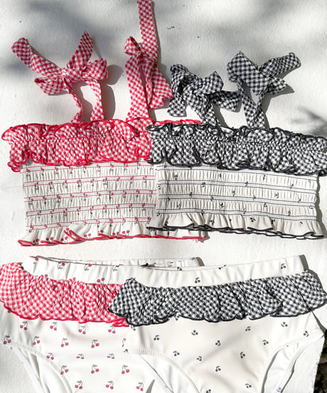一部即納 OREN Rochelle Cherry Bikini Swimsuit