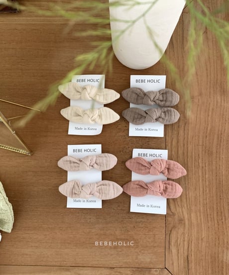 即納Gaze ribbon clip set
