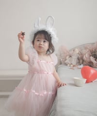 即納Ribbon Bijou Tulle Dress
