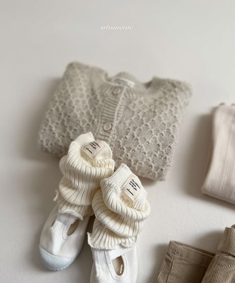 即納Vanilla knit cardigan