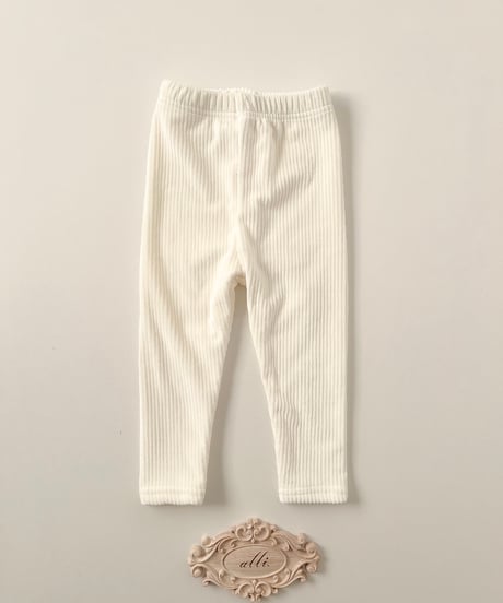 即納 fluffy leggings