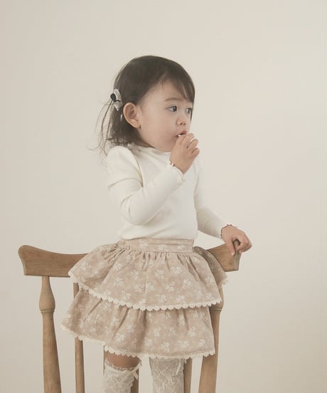 即納 mon petit bebe Olivia skirt