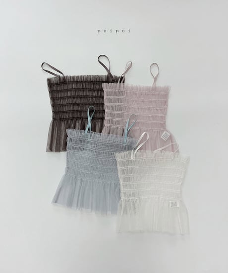 即納puipui Shasha bustier