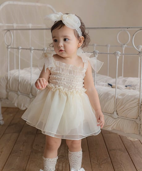 予約 OREN Odette Organza Dress Suit