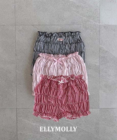 即納Elly Molly Pippi wrinkle pants