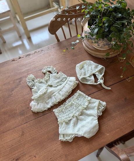 予約 marron Charming swimming suit
