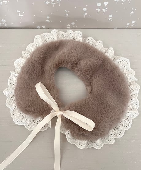 即納 Mink hair tippet